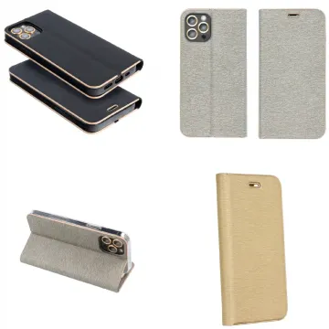 Forcell Luna Book Gold iPhone 12 mini