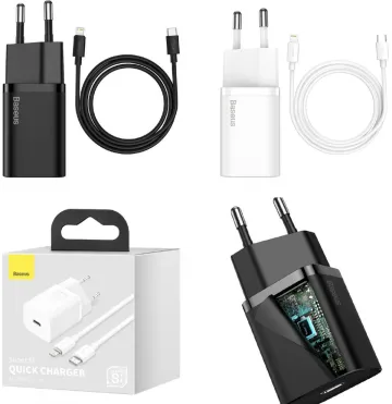 Baseus Super Si Quick Charger 1C 20W EU