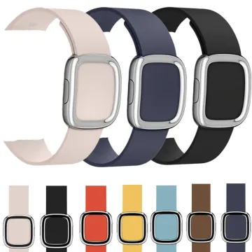 Kožený řemínek Modern Buckle k Apple Watch Series 9/8/7 (41mm)